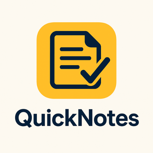 Quick Notes Icon